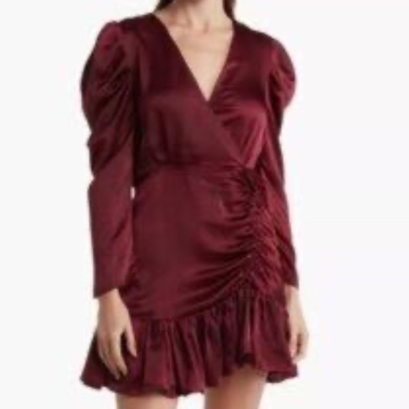 Steve Madden Dresses & Skirts - NEW Steve Madden Burgundy Dress size Medium NWOT